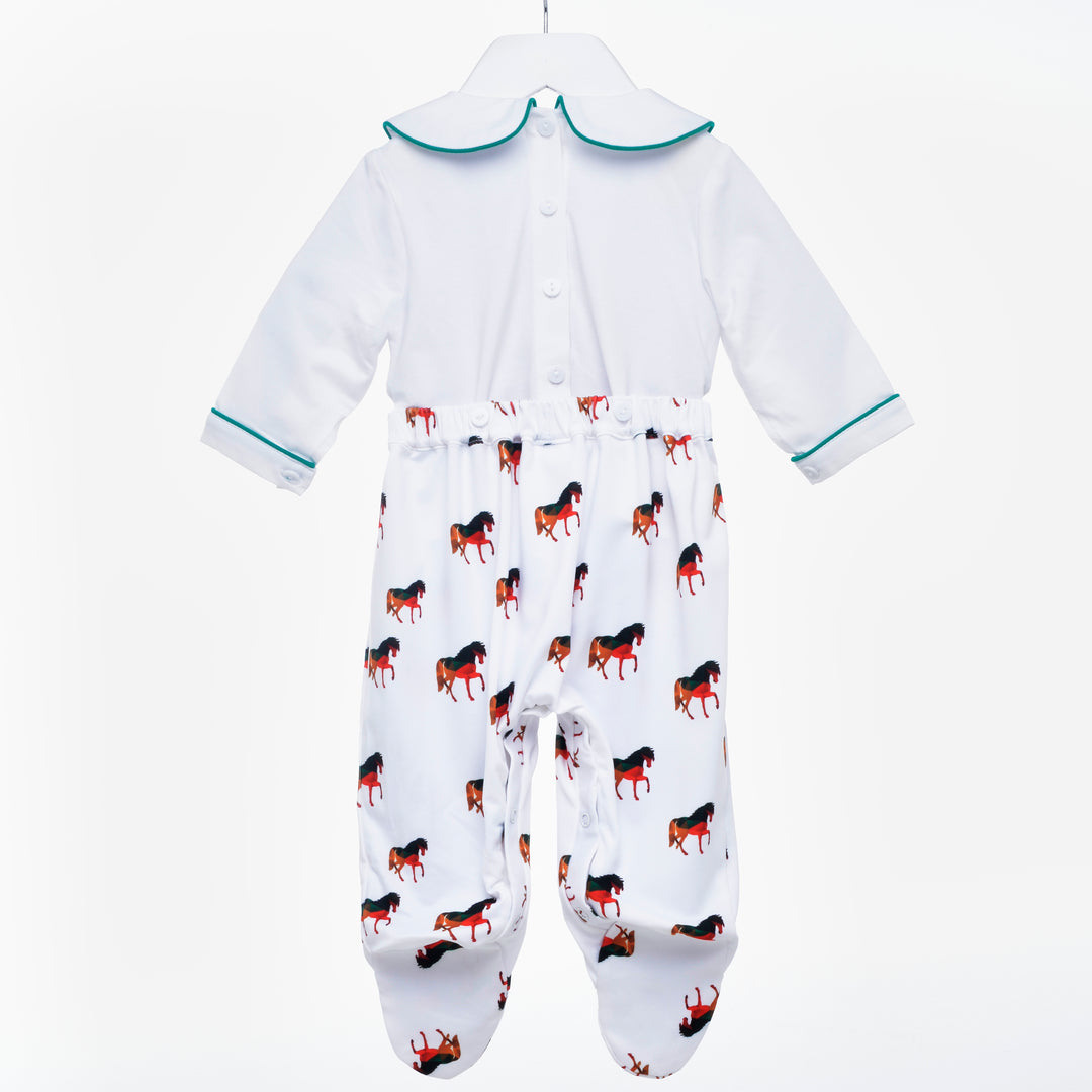 smocked baby boys suits