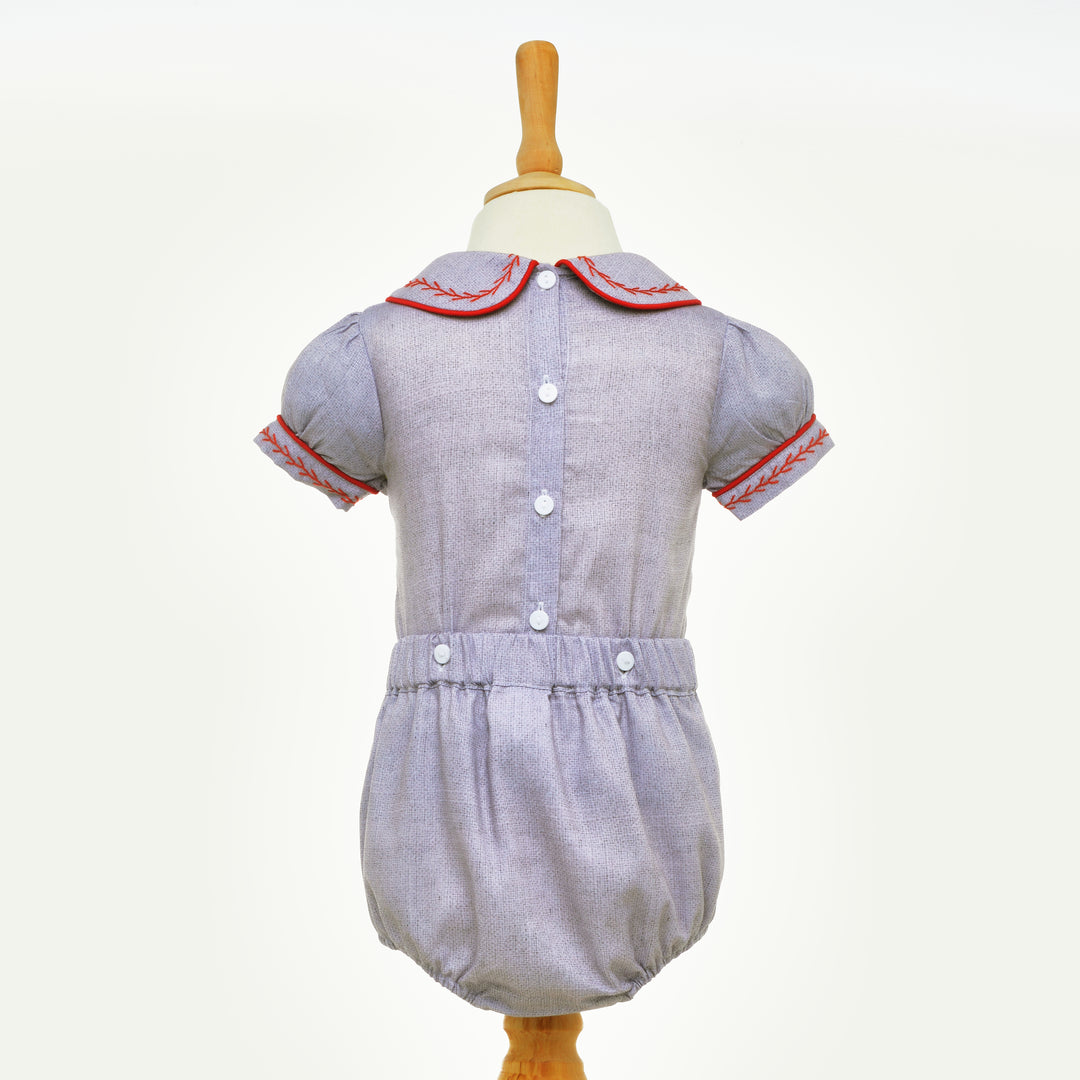 smocked boys toddler suit