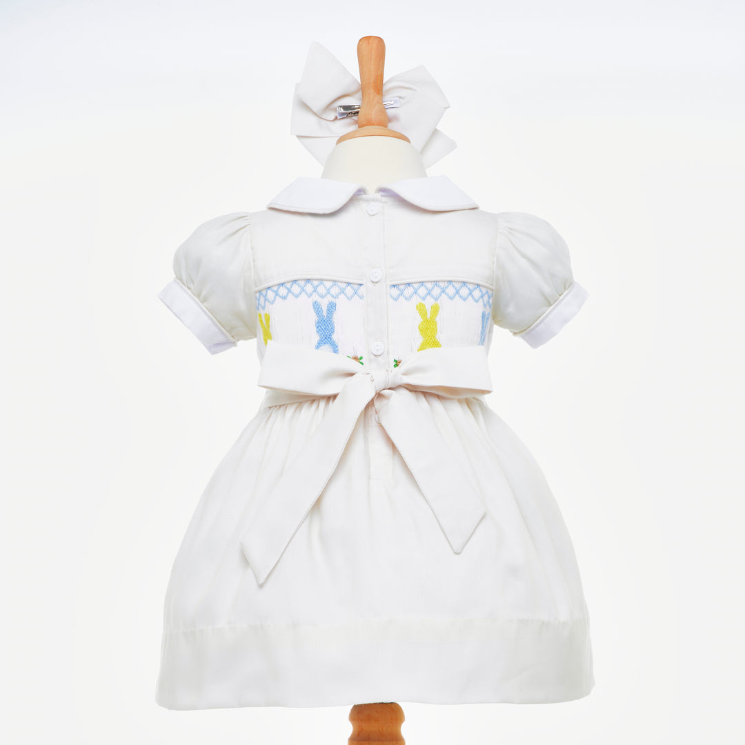 Easter baby dress Easter bunny girls dress