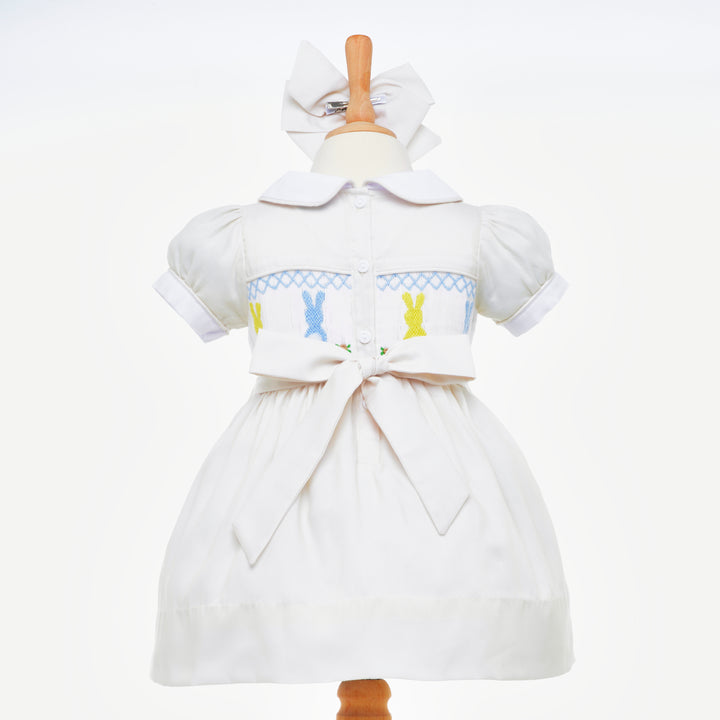 Easter baby dress Easter bunny girls dress