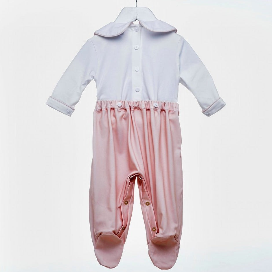 Ocean Baby New Concept Smocked Sleepsuit-Outfit Set (NB-18M) Cowboy