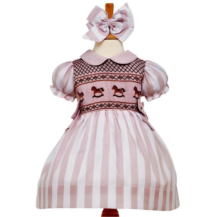 baby girls rocking horse dress