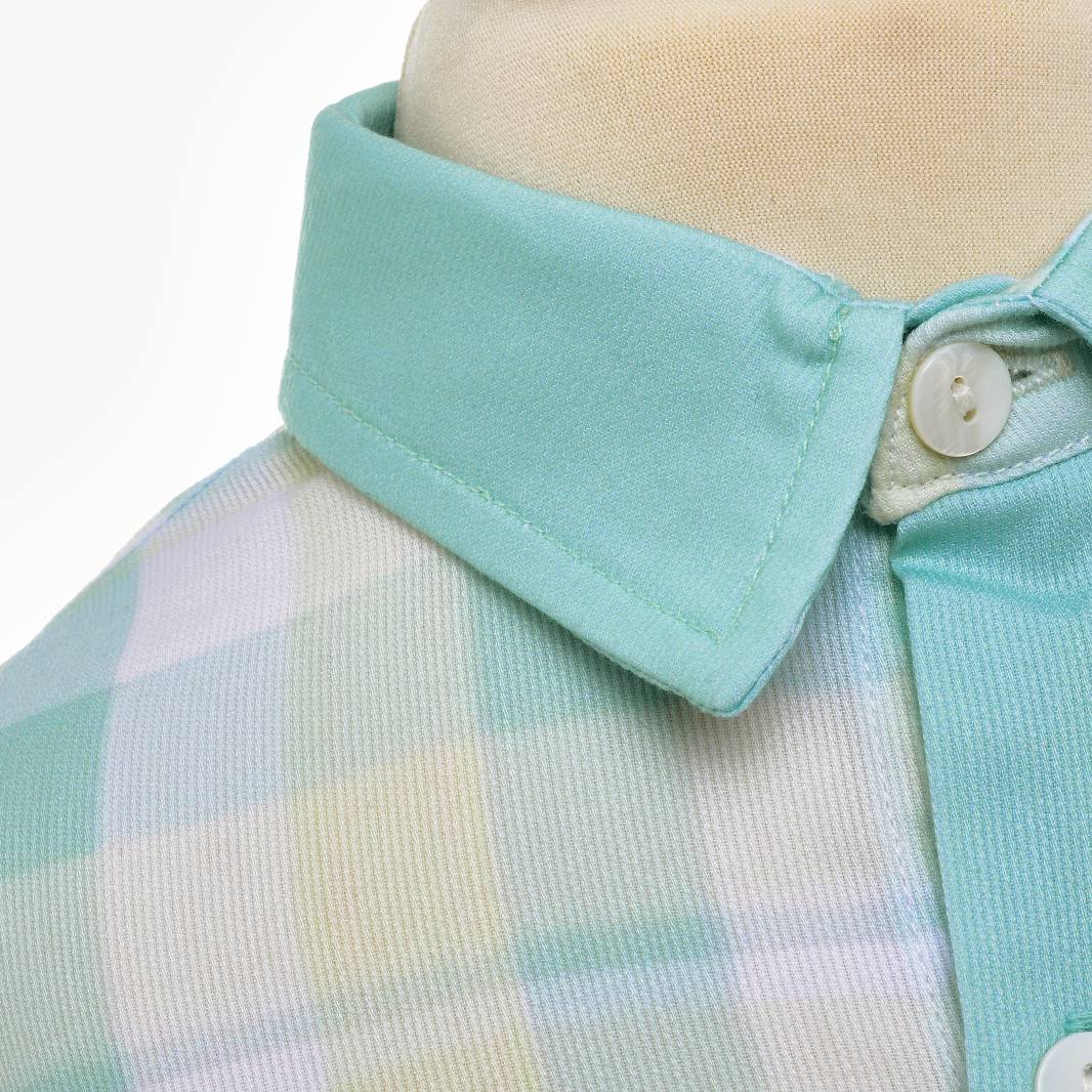 boys lemon and mint shirt