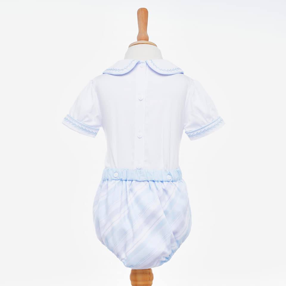 smocked birthday boy outfit