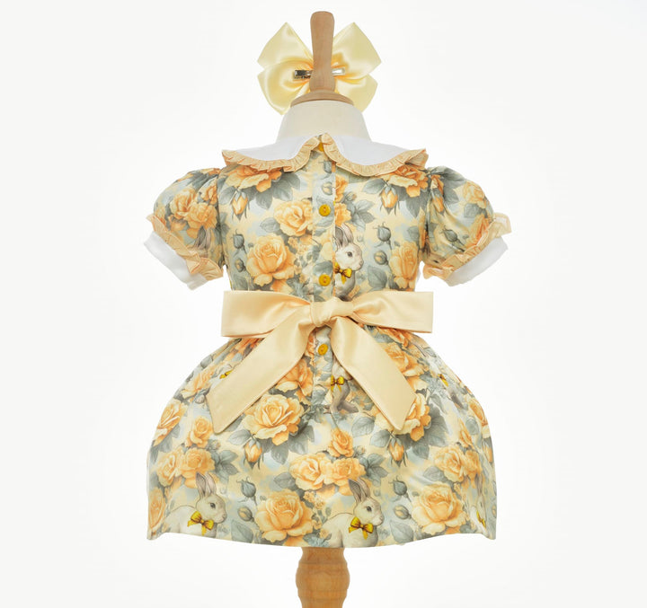 smocked baby dress