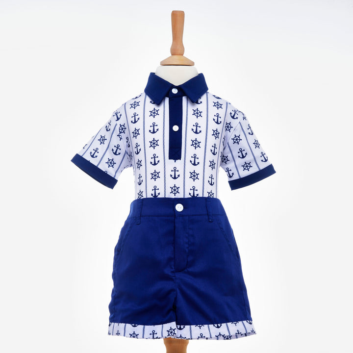 boys nautical summer wear