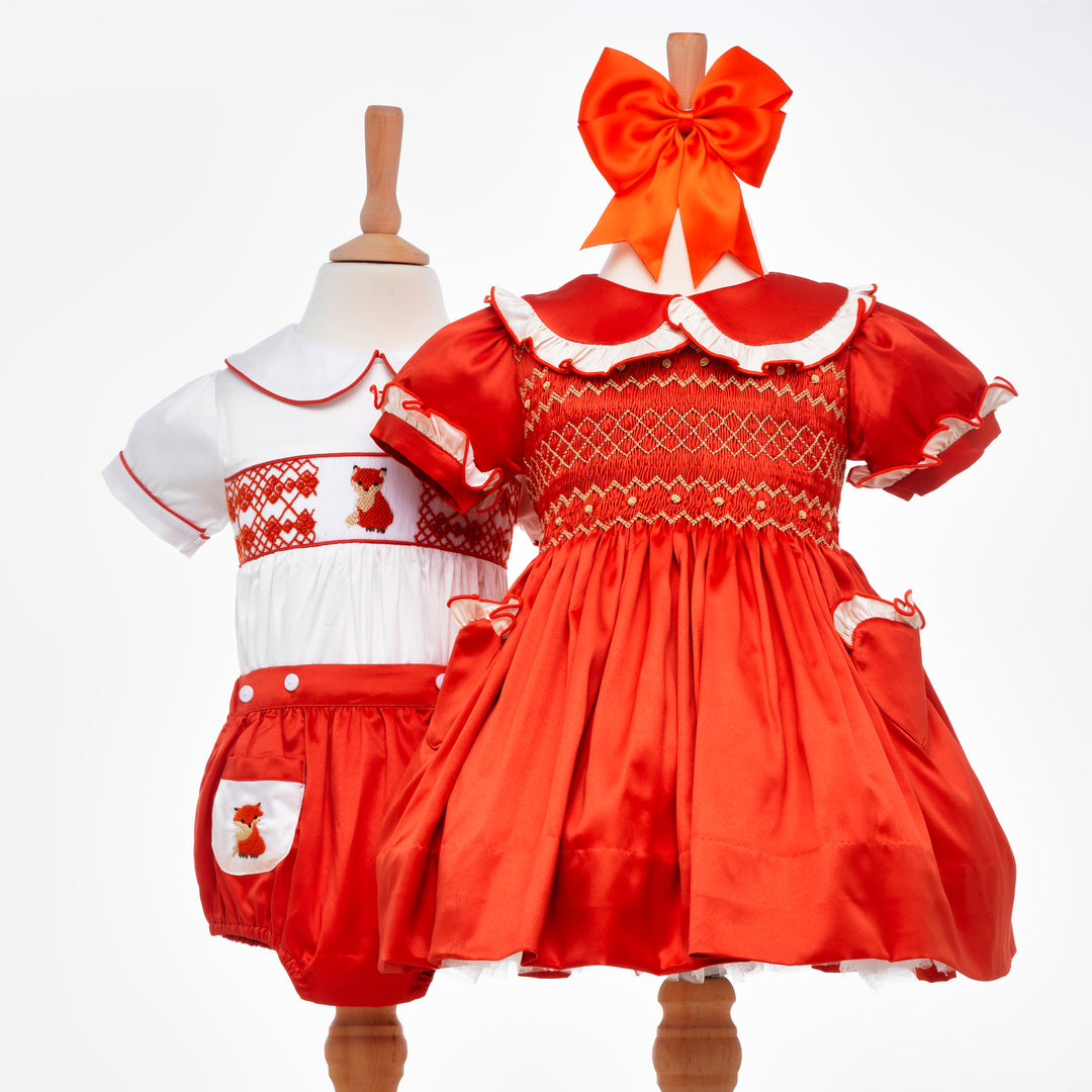 matching smocked set kidswear smocked baby dress