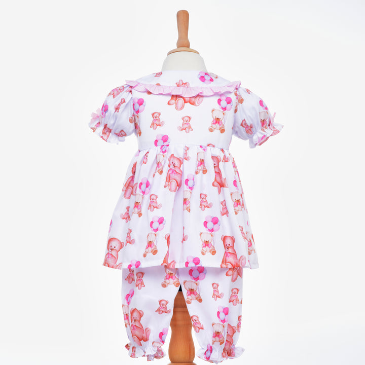 girls smocked pjs