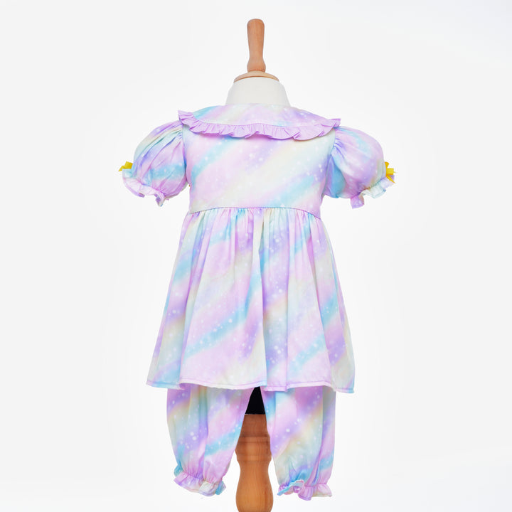 unicorn smocked pjs girls unicorn pyjamas