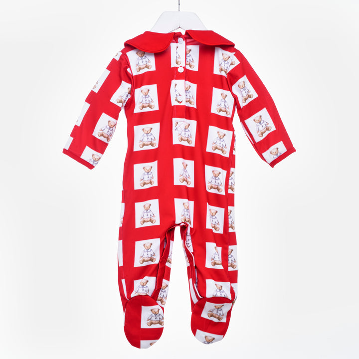 boys smocked sleepsuit boys smocked babygrow