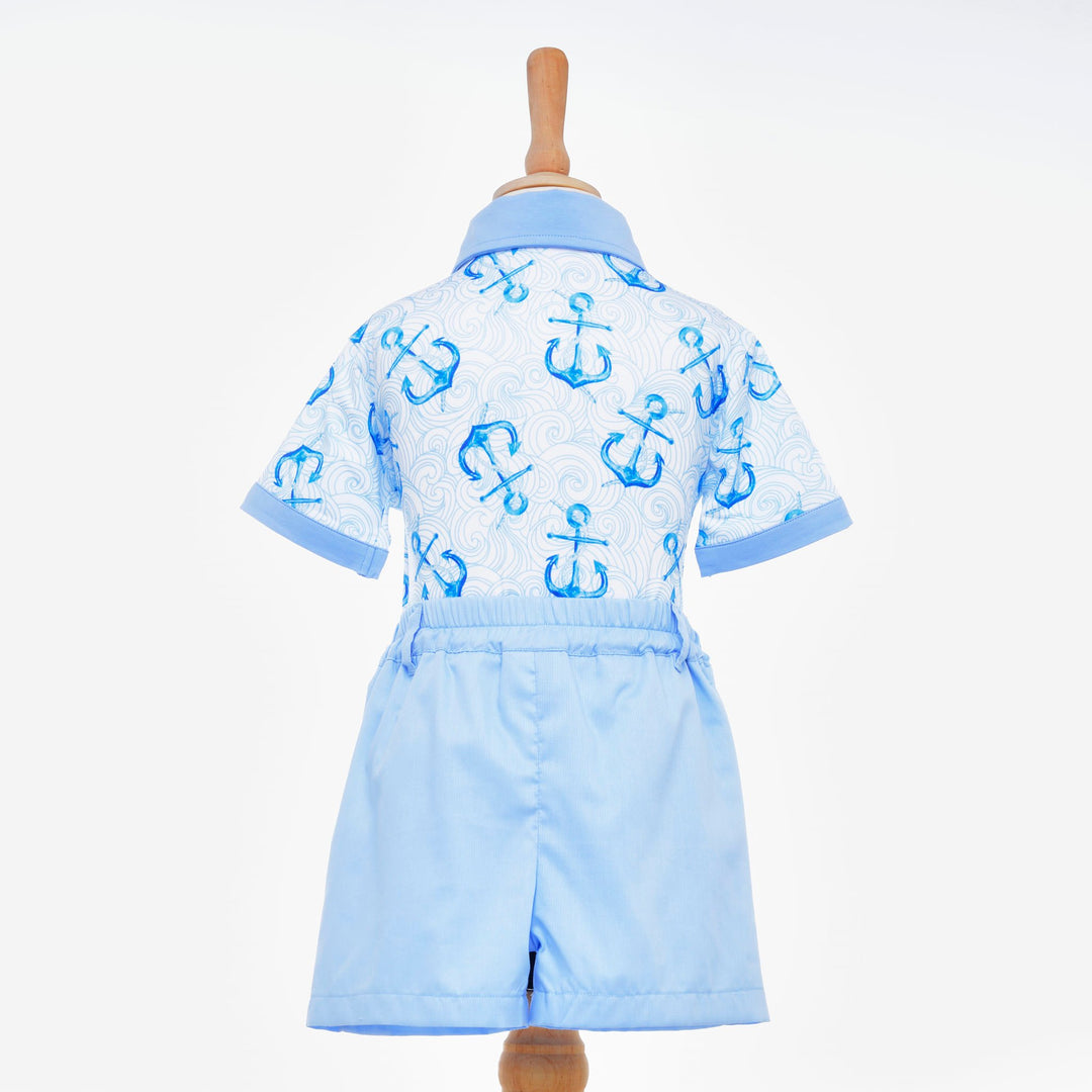 boys polo and shorts summer sets 