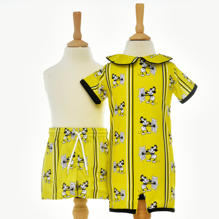 steamboat willie swim shorts boys baby swimear