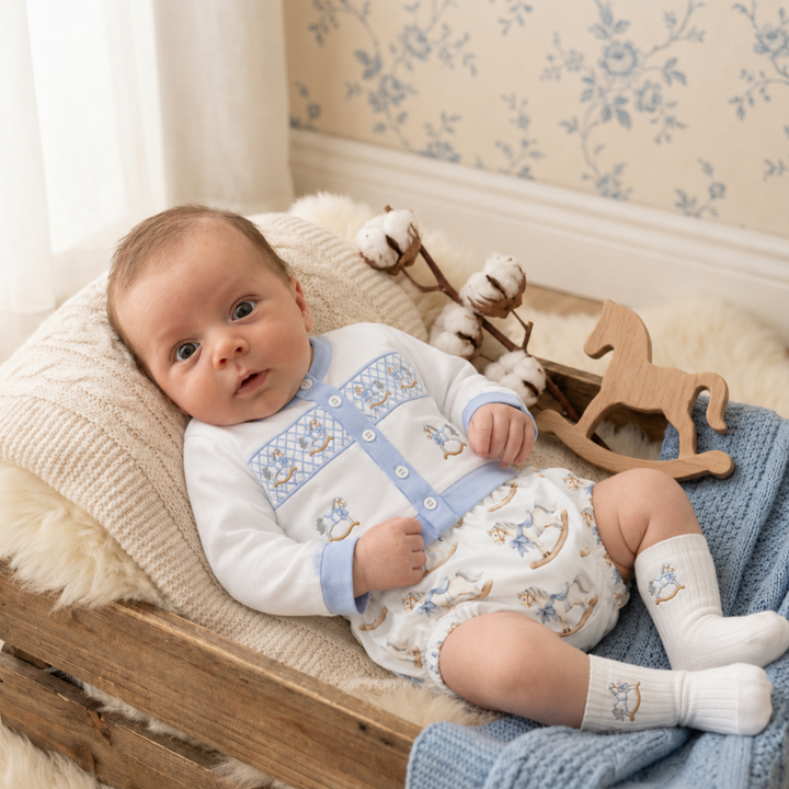 smocked baby boys clothing baby boys outfit