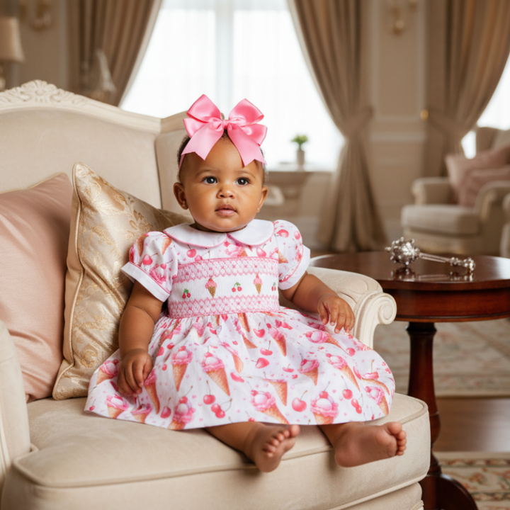 smocked dresses traditional baby girls summer dress