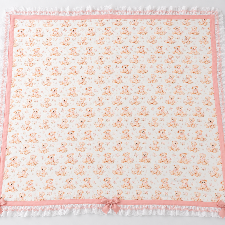 luxury girls blankets teddybear blanket 