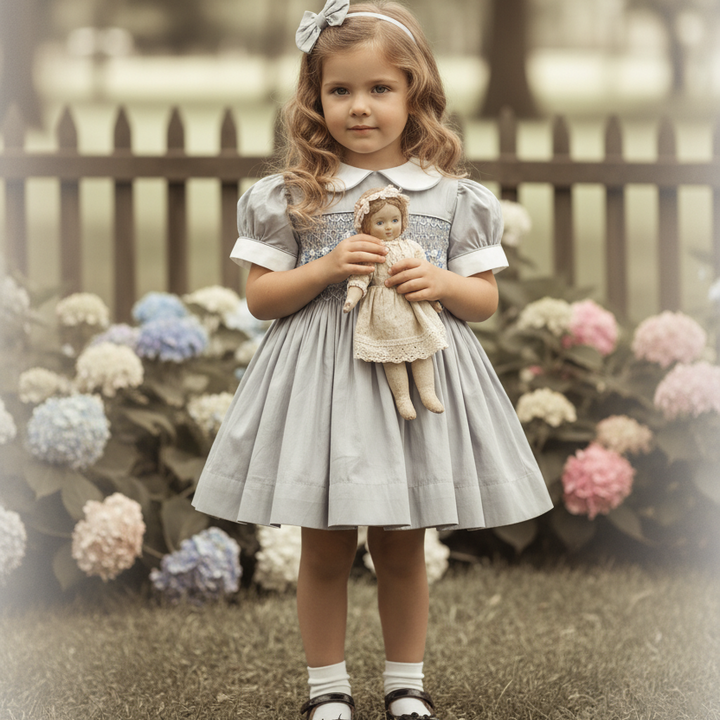 old fashioned traveller style girls dresses romany babywear