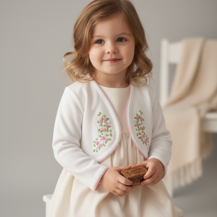 girls cardigan embroidered baby cardigan girls embroidered cardigan