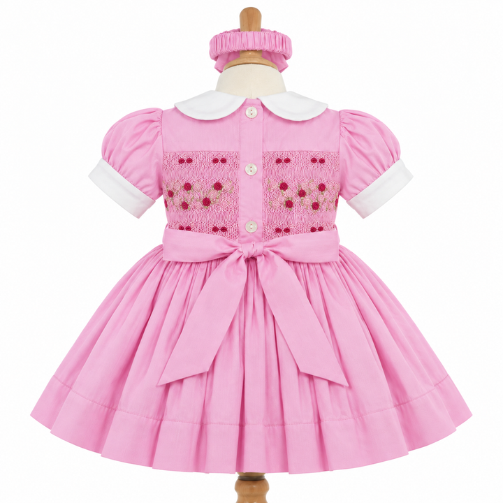 Ocean Baby 'The Pink Lady' Heart Sateen Dress (NB-8Yrs)