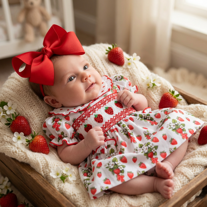 baby summer smocked dress