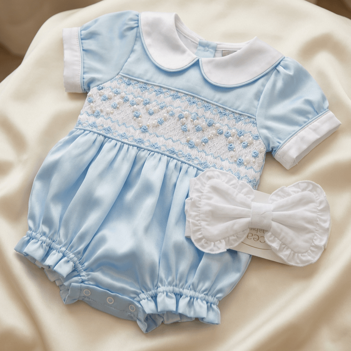 Ocean Baby Girls Topaz Lux Bubble Suit (NB-3Yrs)