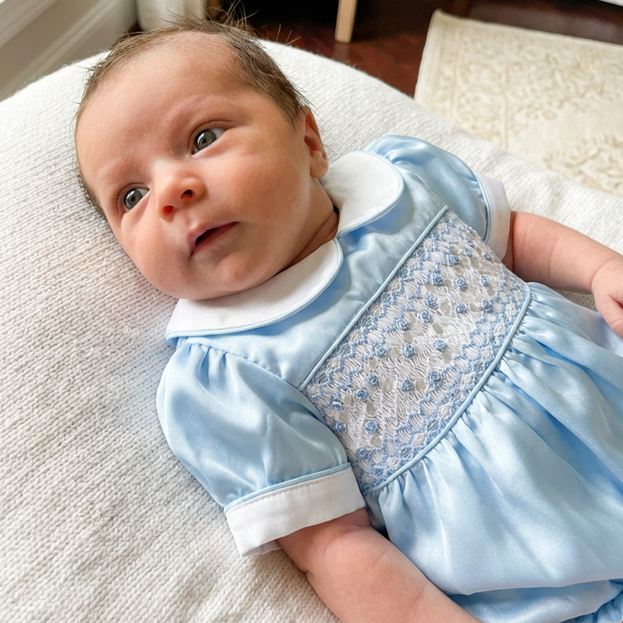 Ocean Baby Girls Topaz Lux Bubble Suit (NB-3Yrs)