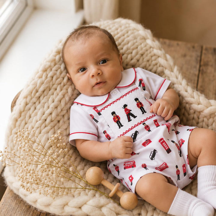 london soldier smocked baby boys clothing