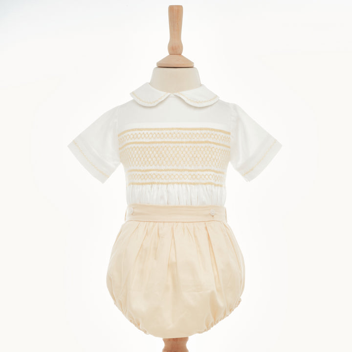 Ocean Baby Sateen Antique Gold Buster Suit (NB-3Yrs)