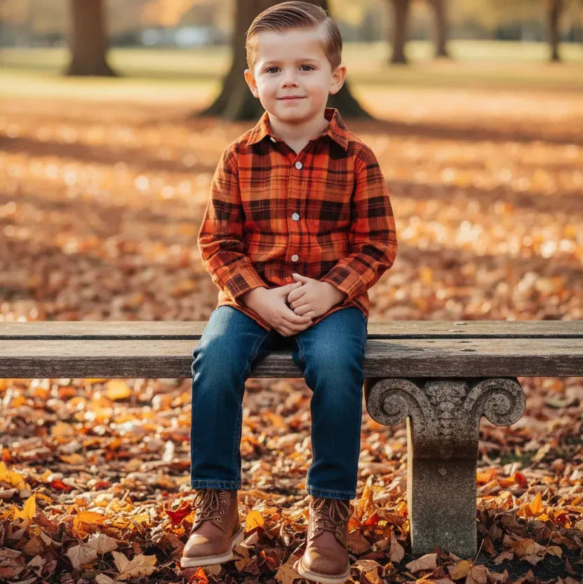 Ocean Baby Boys Autumn Cotton Shirt  (12M-12Yrs)