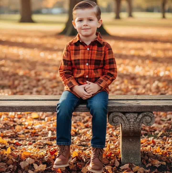 Ocean Baby Boys Autumn Cotton Shirt  (12M-12Yrs)