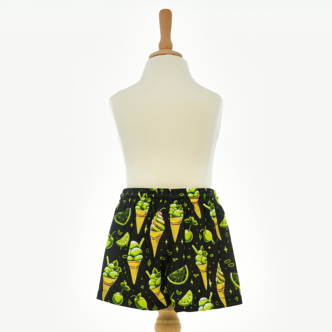 neon retro kids swimwear baby swimshorts 