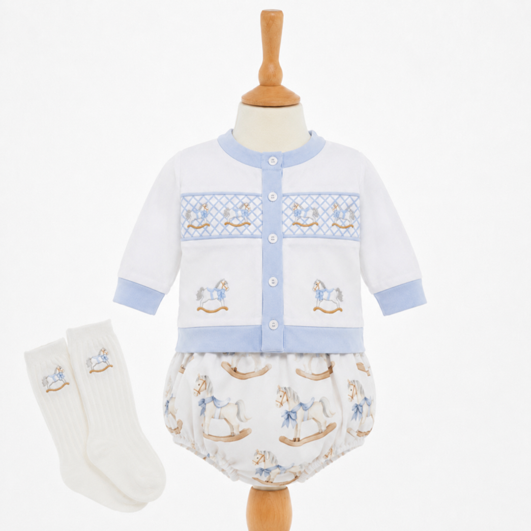 smocked luxury baby boys clothing UK