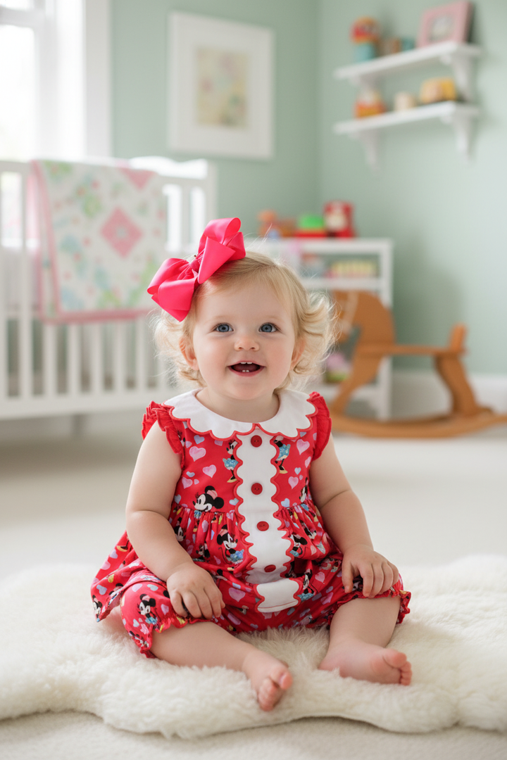 Ocean Baby Girls Classic Pink Minnie Set (12M-12Yrs)