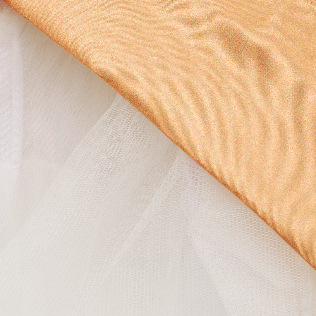 Ocean Baby Smocked Amber Gold Petticoat Layered Dress (NB-10Y)