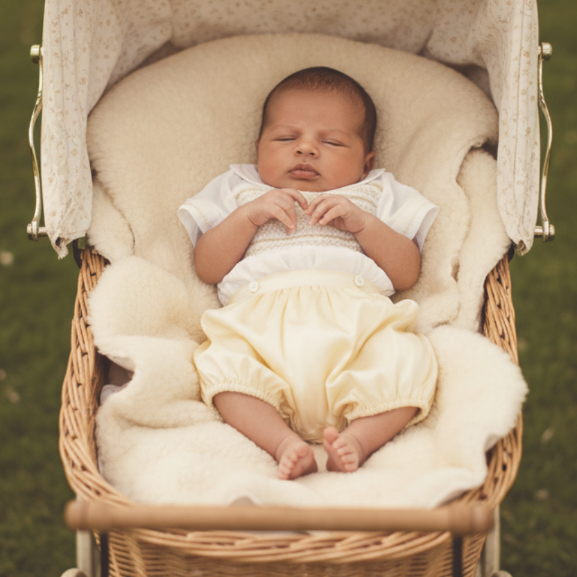 Ocean Baby Sateen Antique Gold Buster Suit (NB-3Yrs)