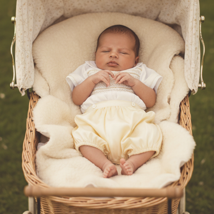 Ocean Baby Sateen Antique Gold Buster Suit (NB-3Yrs)