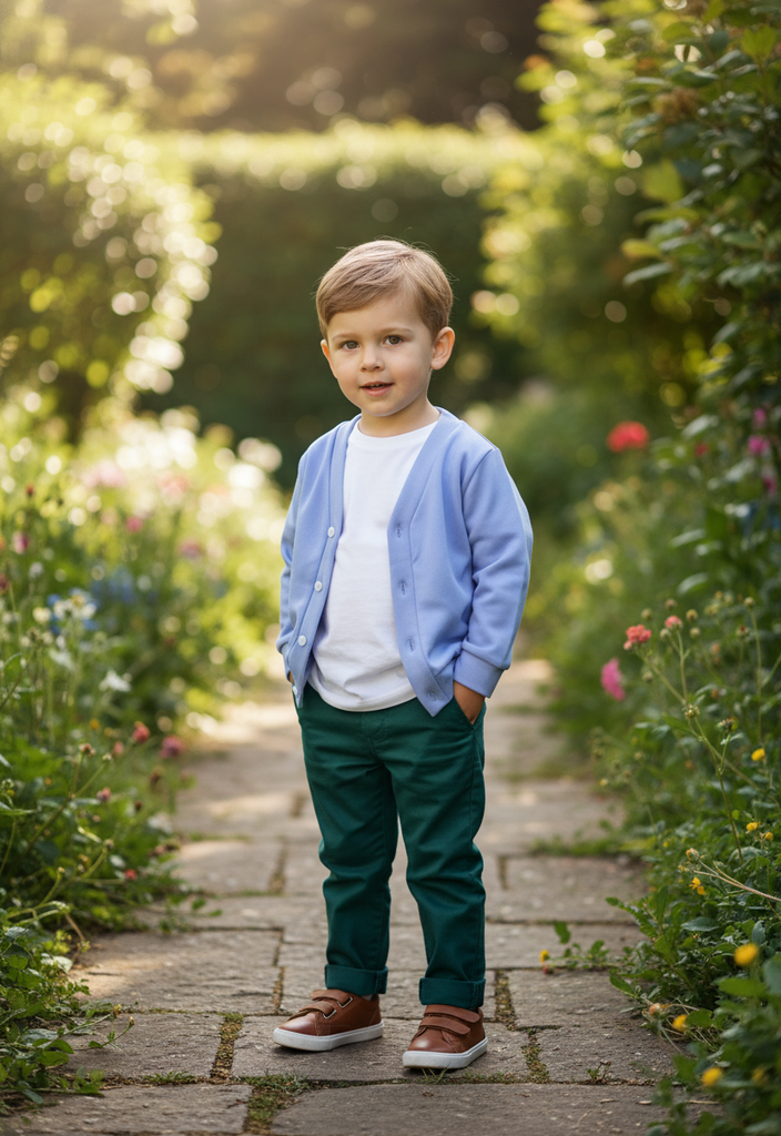Ocean Baby Boys Cardigan Blue (NB-4Yrs)
