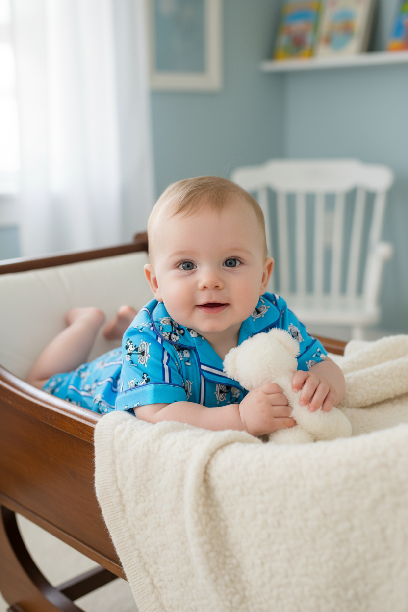 Ocean Baby Boys Mickey Pyjamas Set (3M-10Yrs) Pj's