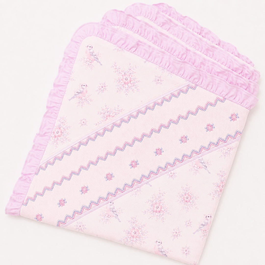 smocked baby girls blanket smocked blanket 