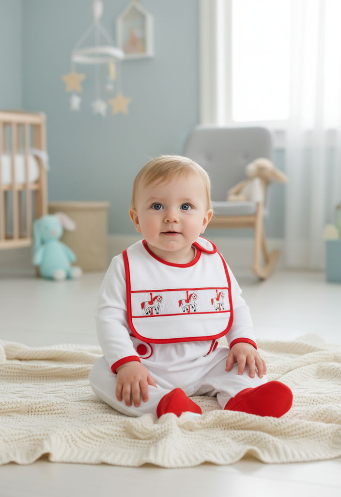 smocked baby sleepsuit luxury baby clothes baby boys smocked onesie