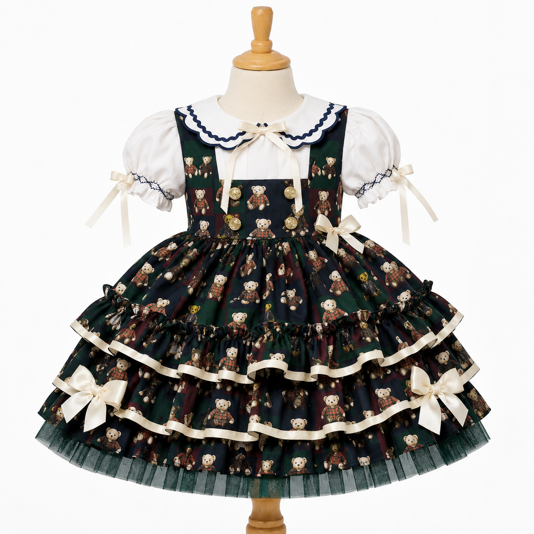 girls luxury christmas dress