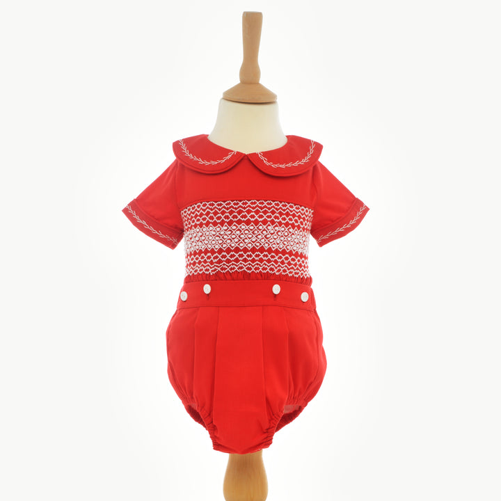 Ocean Baby Boys Exclusive Red Collection Buster Suit (NB-3Yrs)