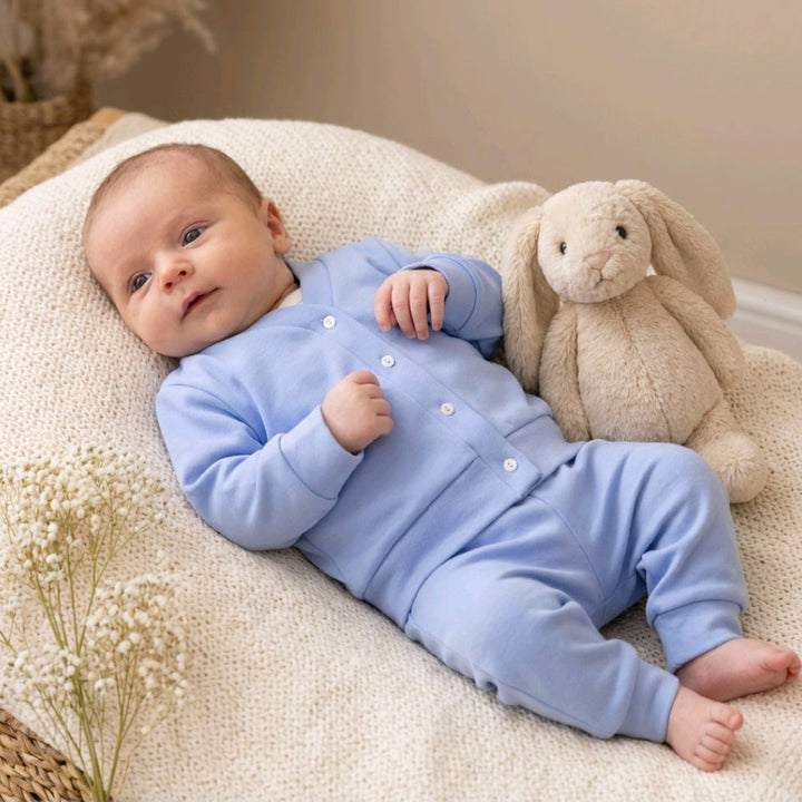 Ocean Baby Boys Cardigan Blue (NB-4Yrs)