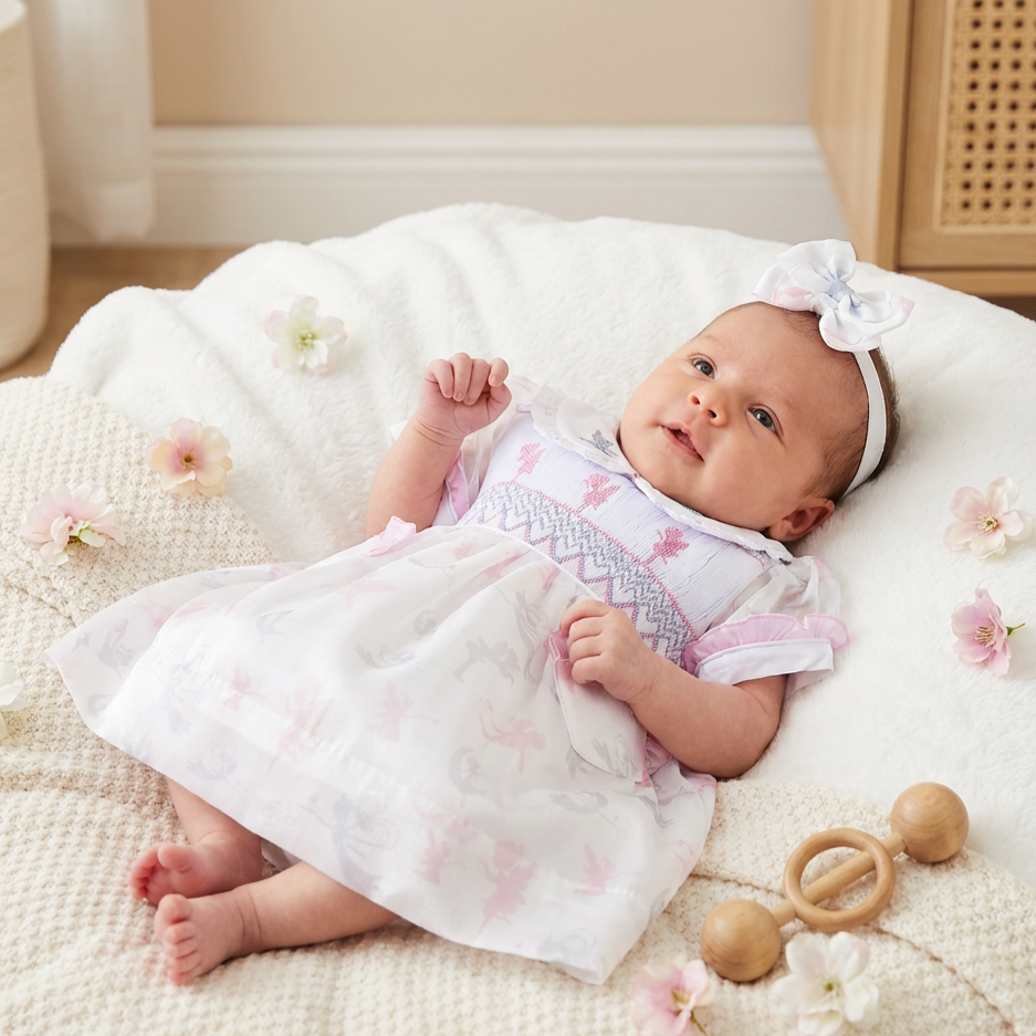 Ocean Baby Girls Organza Petticoat Layered Fairy Dress (3M-6Yrs) – Ocean  Baby Limited