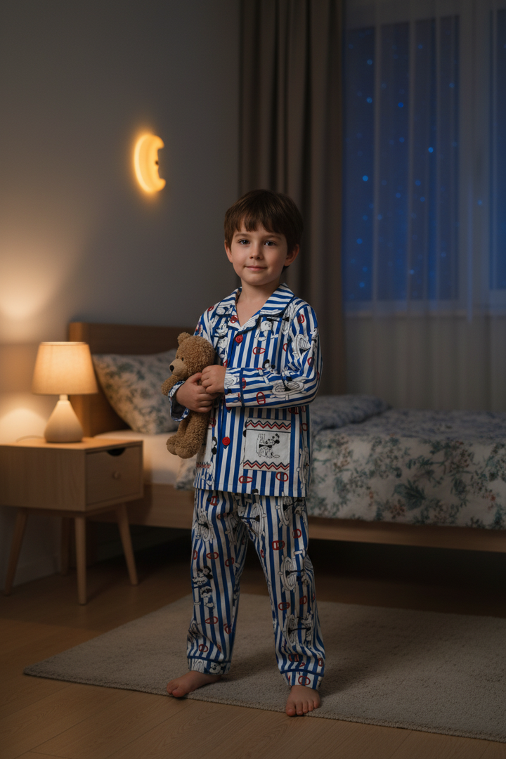 Ocean Baby Boys Mickey Smocked Pyjama Set (3M-8Yrs) Pjs