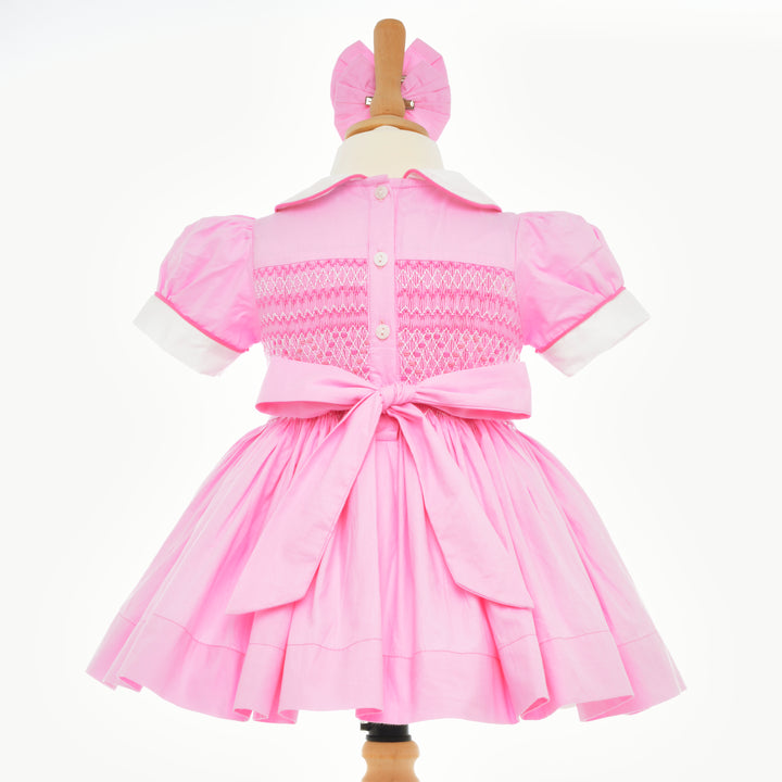 Ocean Baby Girls Barbie Sateen Smocked Petticoat Layered Dress - (NB-10Yrs)