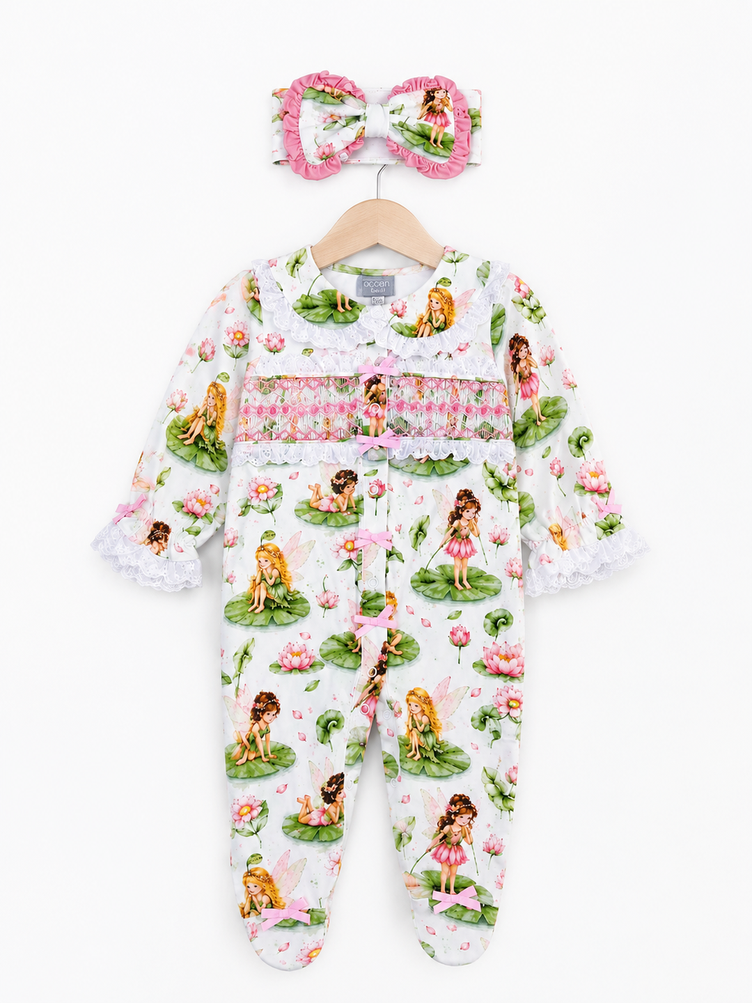 smocked luxury baby girls clothing baby girls onesie fairy 