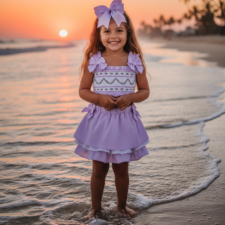 girls summer outfits lilac girls clothing