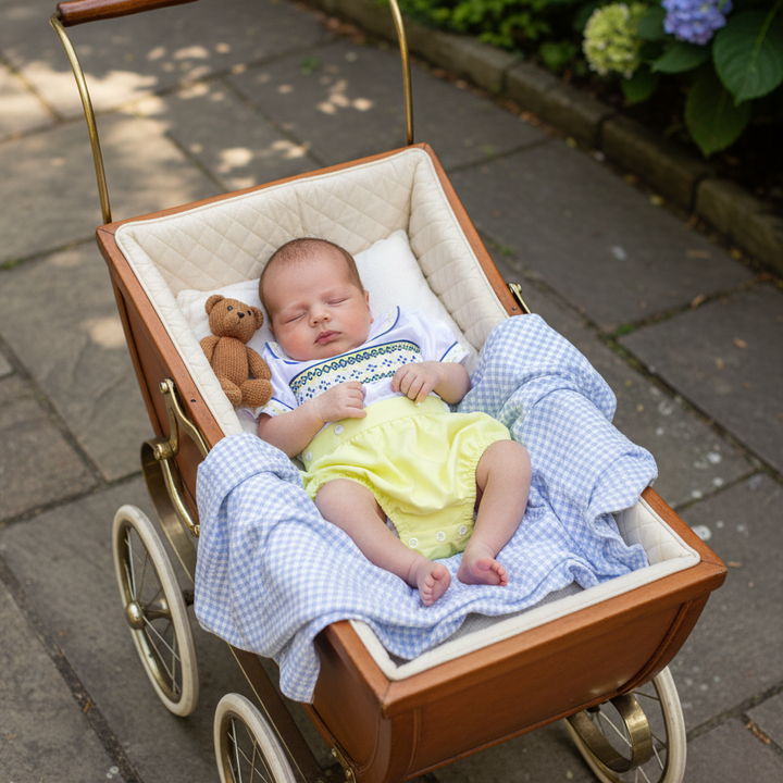luxury baby boys smocked suit sets suitable for newborns to 2 years