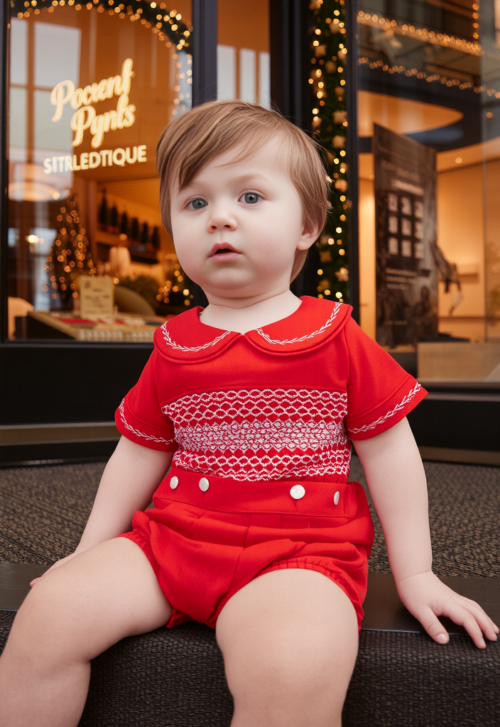 Ocean Baby Boys Exclusive Red Collection Buster Suit (NB-3Yrs)