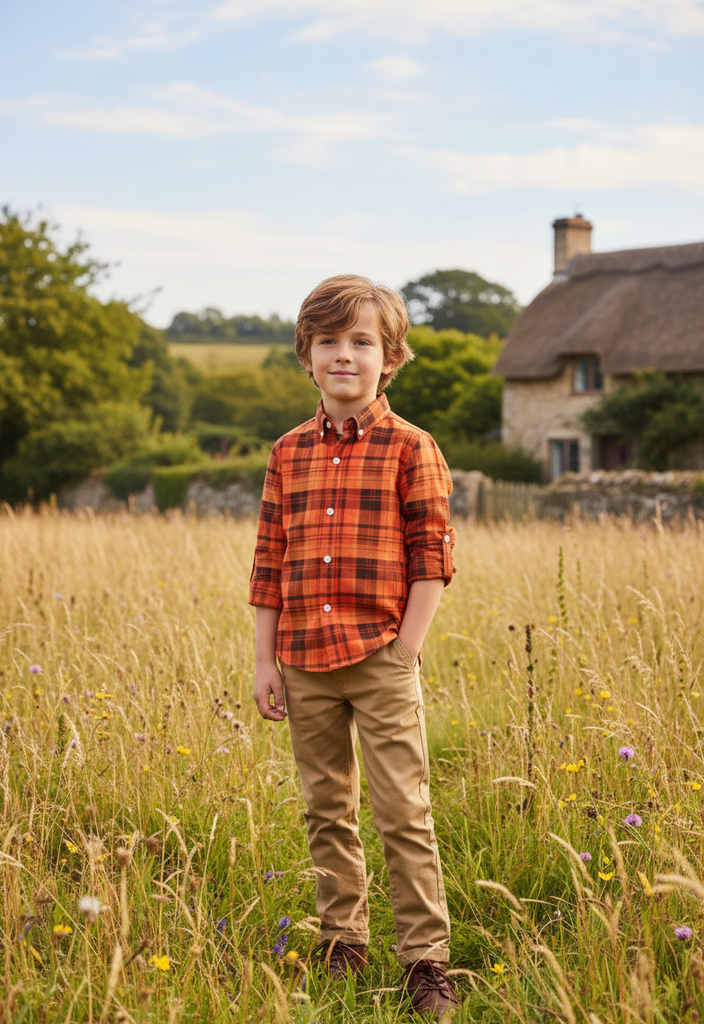 Ocean Baby Boys Autumn Cotton Shirt  (12M-12Yrs)